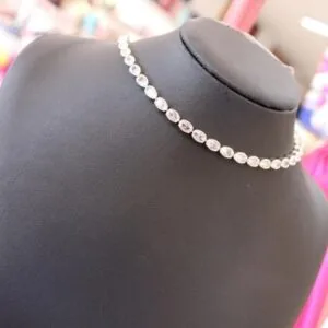 Choker cravejado de zircônia — semijoias da PinkBiju